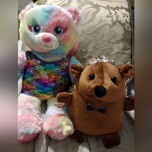 Sequin stuffed animals
